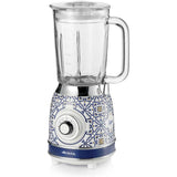 Ariete Capri Standmixer, Mediterranes Design, Glasbehälter 1,5L, Smoothie Maker, 1000W