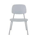 Bloomingville MINI Gugga Stuhl, kleiner grauer Kinderstuhl, aus Sperrholz und Eisen