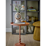 Bloomingville Roberta Hocker Braun 44x45cm Polyester Puff Sitzhocker dänisches Design