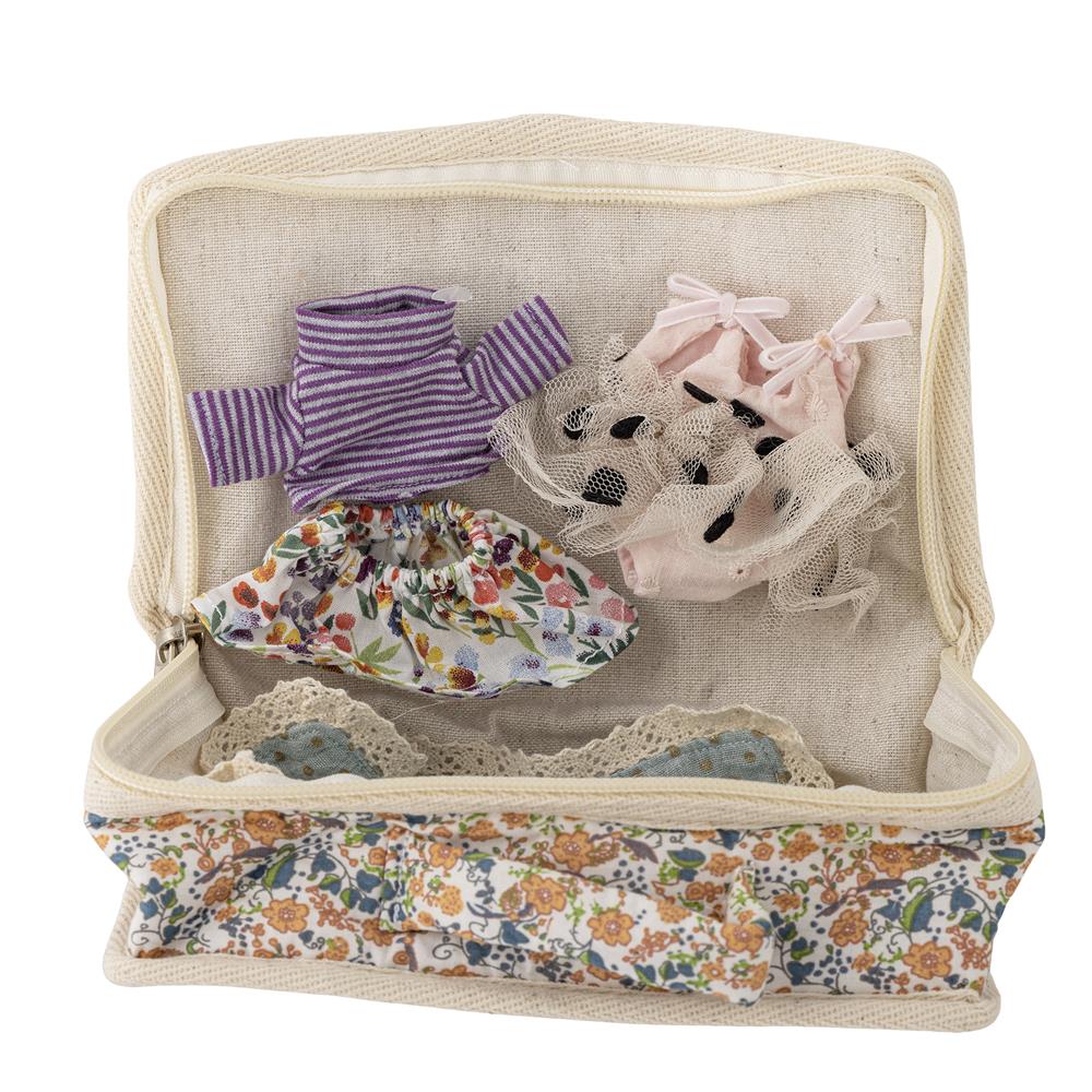 Bloomingville MINI Milly Puppe 6er Set Bunt Polyester 15cm