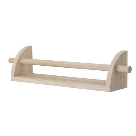 Bloomingville MINI Regal Mingus Natur Paulownia Holz Wandregal Kinderzimmer Holzregal