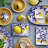 Bloomingville Limone Salz-und-Pfefferset Steingut gelb Zitronen 3er Set