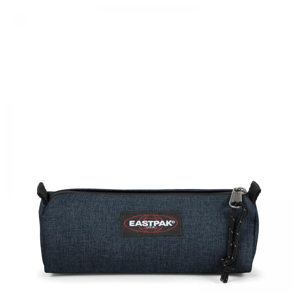Eastpak BENCHMARK SINGLE, Federmäppchen, Triple Denim (blau), kleine Federmappe, Federtasche