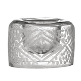 Bloomingville Kiyomi Eierbecher aus recyceltem Glas, Klar – elegantes Design