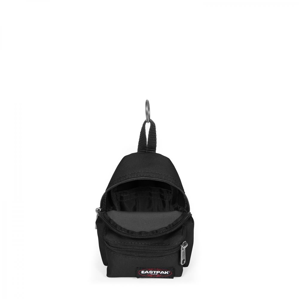 Eastpak MINI PADDED, Geldbörse, Black (schwarz), kleiner Rucksack als Schlüsselanhänger