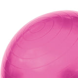 Gymnastikball 55 cm Pink mit Luftpumpe für Pilates und Fitness | HMS YB01N