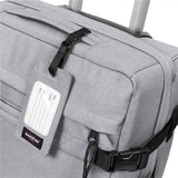 Eastpak PAKTAG, Gepäckanhänger, Sunday Grey (grau), Namensschild