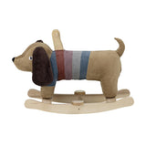 Bloomingville MINI Charlie Schaukelhund braun Schaukelspielzeug ab 12 Monate