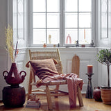 Bloomingville Tarun Deko‑Vase braun aus Steingut – skulpturale Vase für Wohnzimmer
