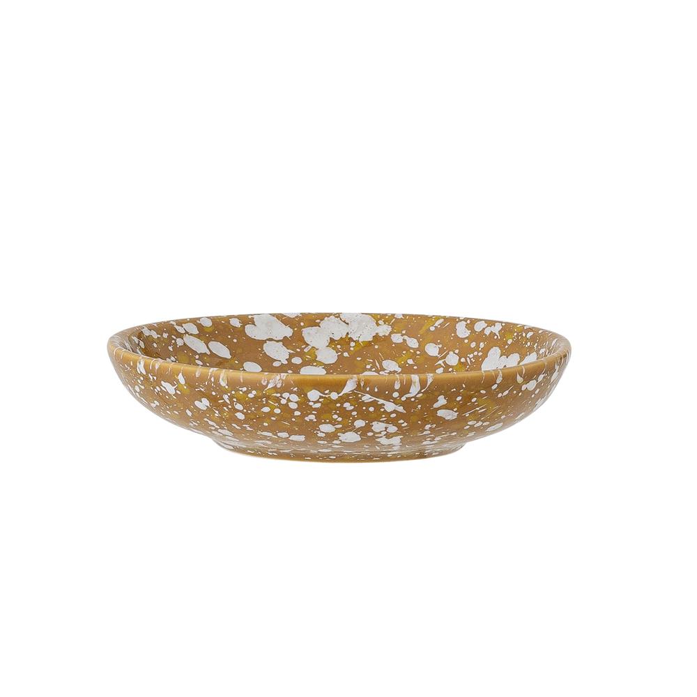 Bloomingville Carmel Schale in Braun aus Steingut mit 11cm Durchmesser