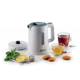 Ariete Breakfast Wasserkocher, Weiß, 1,7L, Wasserstandsanzeige, 2200W, Klassisches Design