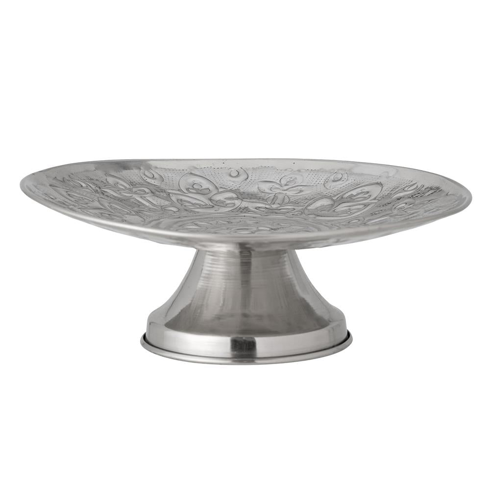 Bloomingville Litha Kuchenteller, Silber, Metall