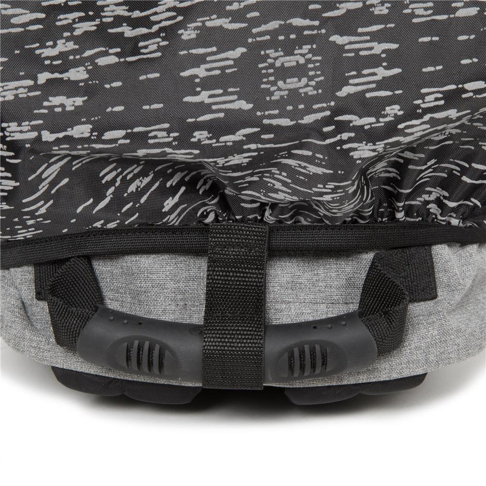 Eastpak CORY, Regenschutz, Drops (schwarz), Regenhülle für Rucksack, Universalgröße