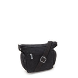 Kipling GABBIE MINI, Kleine Umhängetasche, Black Noir (schwarz), Schultertasche mit verstellbarem Riemen