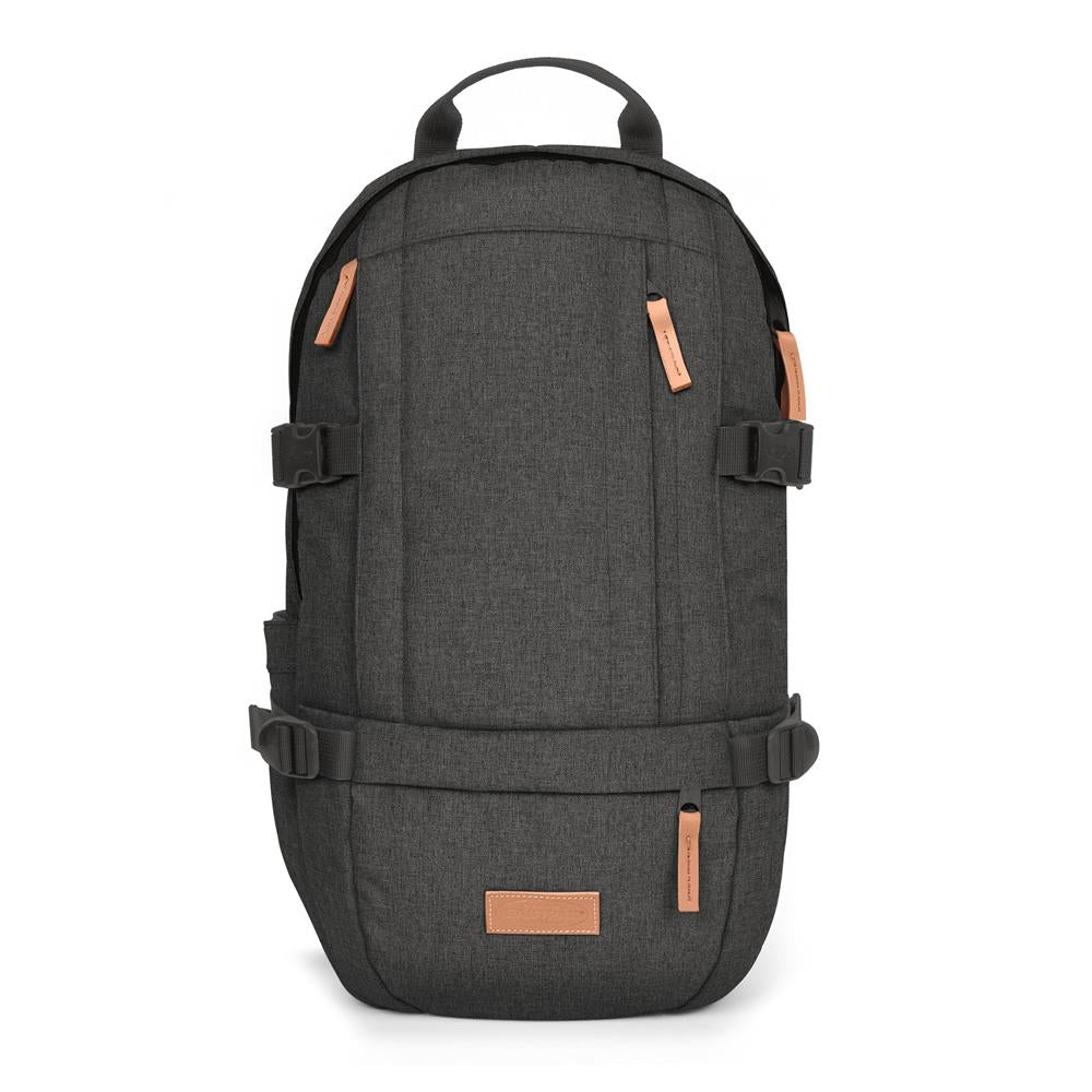 Eastpak FLOID, Rucksack, CS Black Denim2 (grau), 16L, mit Flaschenhalter und Laptopfach