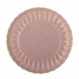 Bloomingville Latina Teller, Rose, 27 cm, Steingut, Speiseteller, dänisches Design
