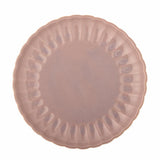 Bloomingville Latina Teller, Rose, 27 cm, Steingut, Speiseteller, dänisches Design