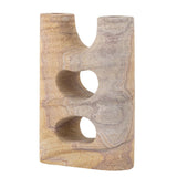 Bloomingville Lodi Kerzenhalter Natur Sandstein 25,5 cm skulptural