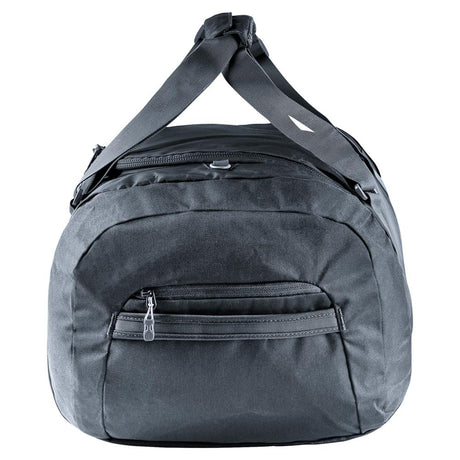 deuter Duffel 50, Reisetasche, black (schwarz), mit Seitentasche und Netzinnentasche