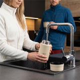 NILS Speisethermos 550 ml Beige Edelstahl Thermobehälter auslaufsicher
