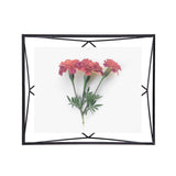 Umbra Prisma Geometrischer Bilderrahmen 30x25 cm Schwarz Moderner stylischer Fotorahmen zum Aufhängen oder Aufstellen
