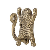 Bloomingville Lester Haken messing - Katzen Wandhaken aus Aluminium für Flur Garderobe & Deko