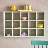 Bloomingville Preston Regal grün Kiefer 67x41 cm Wandregal