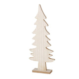 BOLTZE Dekoaufsteller Baum Kjell 40cm Holzdekoration Weihnachtsbaum Tannenbaum
