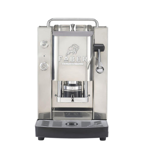 Faber Pro Essential Inox Glossy ESE Pad Kaffeemaschine 44 mm
