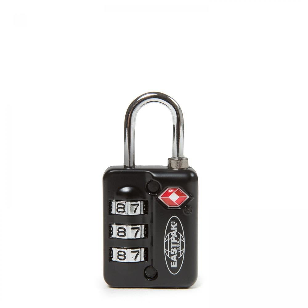 Eastpak LOCK-IT SINGLE, TSA-Schloss, Black (schwarz), Gepäckschloss, Kofferschloss