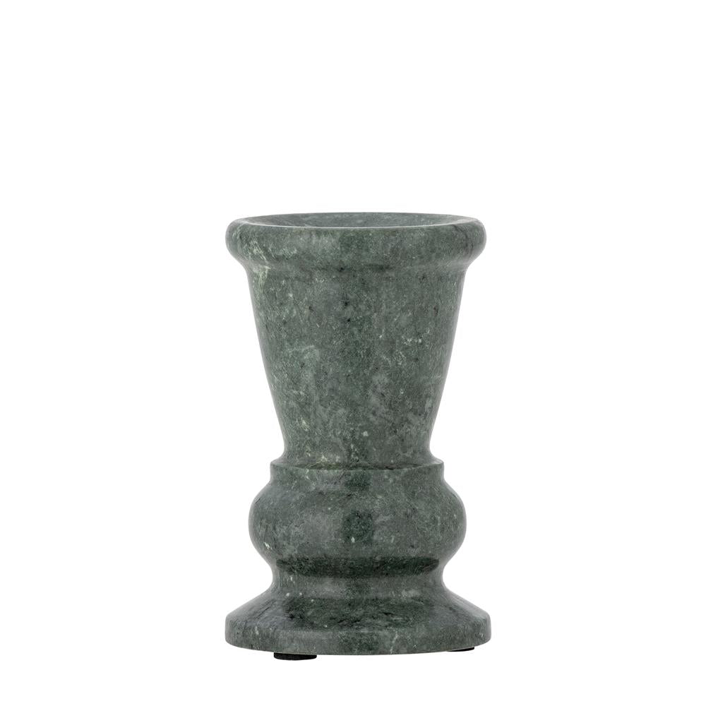 Bloomingville Sicilia Kerzenhalter Grün Marmor D8xH12,5 cm Elegant
