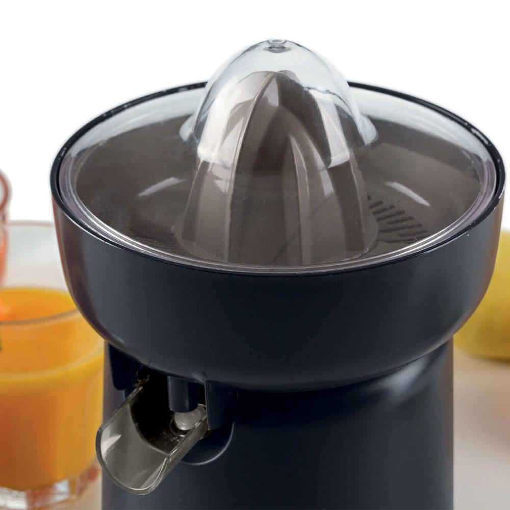 Ariete Breakfast Zitruspresse, Dunkelgrau, Elektrische Saftpresse, Entsafter, Klassisches Design