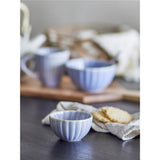 Bloomingville Latina Schale, Blau, Steingut, 165 ml, dänisches Design