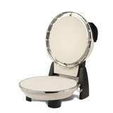 G3Ferrari elektrischer Pizzaofen Napoletana mit Pizzastein Icy Cream Pizzamaker 1200W für Pizza Ø 31cm beige Limitierte Edition