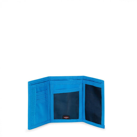Eastpak CREW SINGLE, Geldbörse, Kontrast Bubble (blau), Dreifach faltbares Portemonnaie