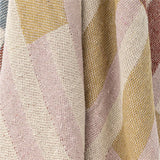 Bloomingville Lane Decke 160x130 cm – Nachhaltige Baumwolle mit grafischem Muster & Fransen