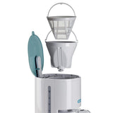 Ariete Breakfast Filterkaffeemaschine, Weiß, 12 Tassen Kaffeemaschine, Klassisches Design