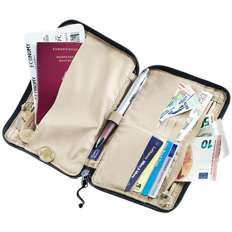 deuter Travel Wallet, Reiseetui, black (schwarz), Geldbörse, Portemonnaie