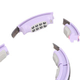Hula Hoop Reifen mit Zähler, Magneten und Gewicht verstellbar Violett | HMS HHM13