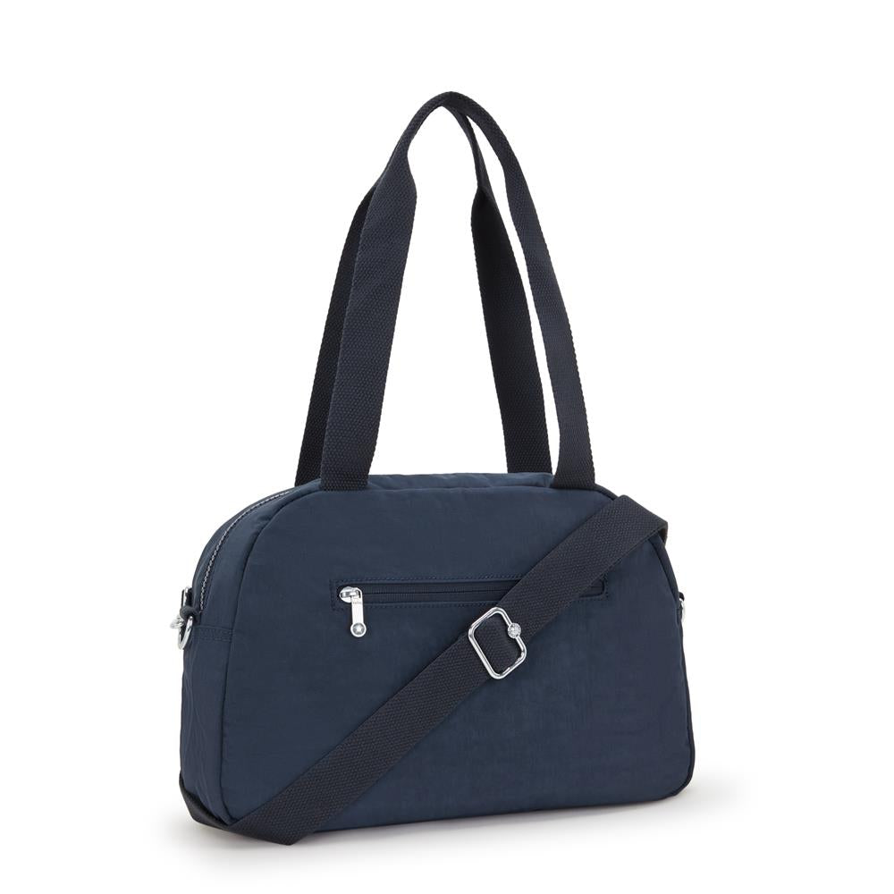 Kipling COOL DEFEA, Mittelgroße Schultertasche, Blue Bleu 2 (blau), Umhängetasche