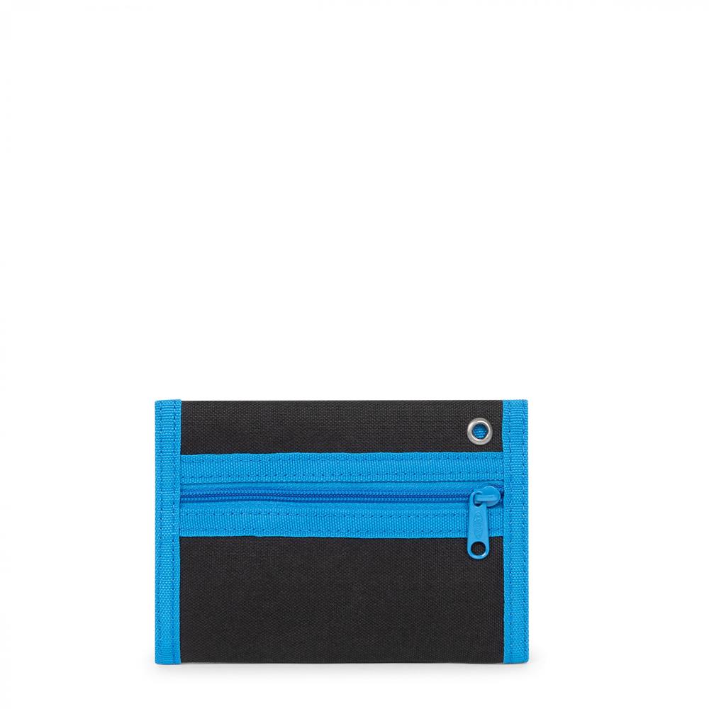 Eastpak CREW SINGLE, Geldbörse, Kontrast Bubble (blau), Dreifach faltbares Portemonnaie