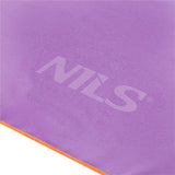 NILS Mikrofaserhandtuch 180x100 cm in Violett - schnelltrocknendes Handtuch für Camping, Strand & Sport