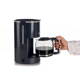 Ariete Breakfast Filterkaffeemaschine, Dunkelgrau, 12 Tassen Kaffeemaschine, Klassisches Design