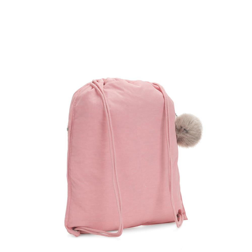 Kipling SUPERTABOO, Sportbeutel mit Kordelzug, 15L, Bridal Rose (rosa)