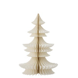 Bloomingville Milan Deko-Baum Weiß Papier 45 cm Weihnachtsdeko Faltbaum