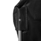 NILS CAMP Campingstuhl Türkis - großer gepolsterter Klappstuhl mit Armlehnen für Camping & Garten