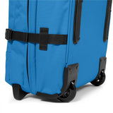 Eastpak TRANVERZ S, Kleiner Reisetrolley, Bubble Blue (blau), 42L, Rollkoffer mit 2 Rädern und TSA-Schloss