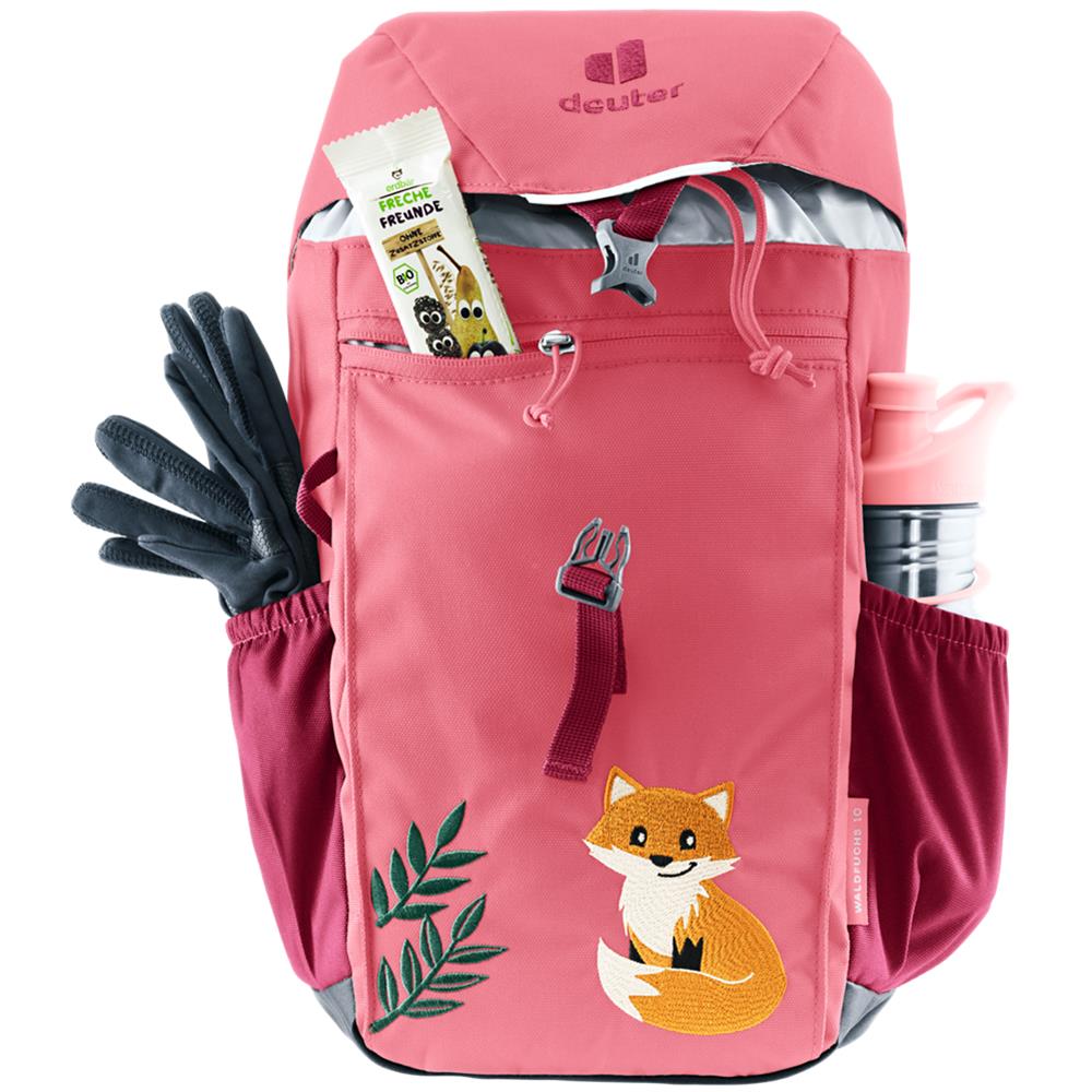 deuter Waldfuchs 10, Kinderrucksack, dahlia-raspberry (pink), 10L, Kindergartenrucksack, Wanderrucksack