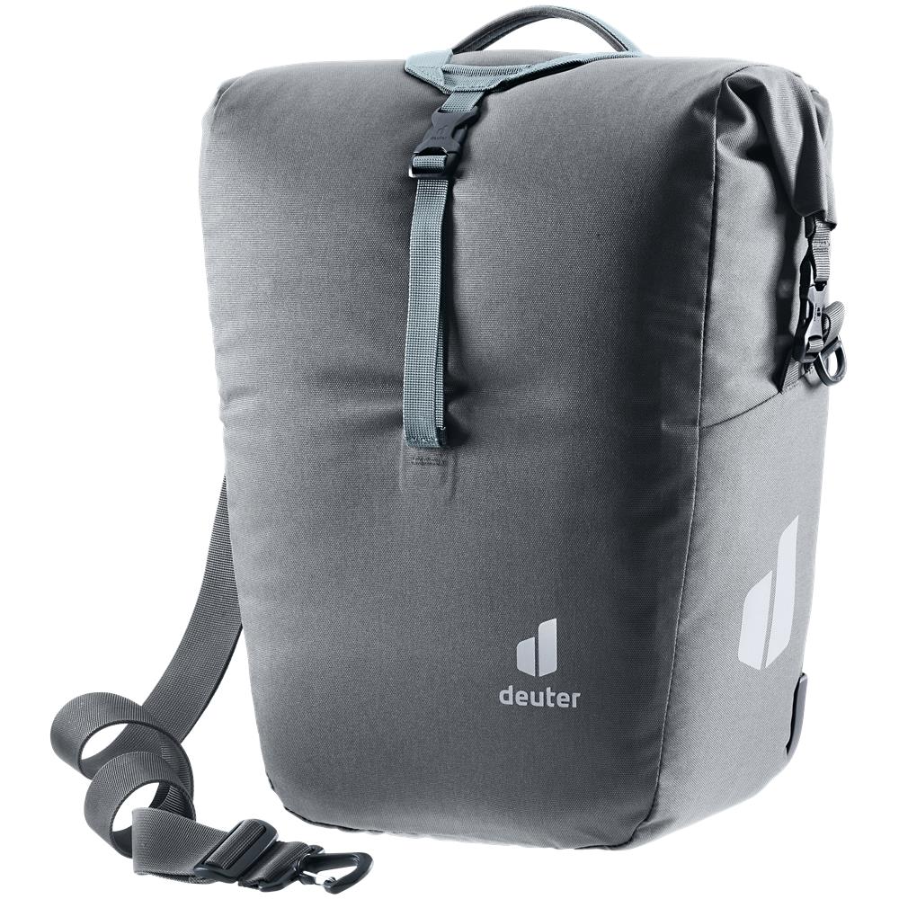 deuter Valbona 20+5, Fahrradtasche, graphite (grau), 25L, Hinterradtasche