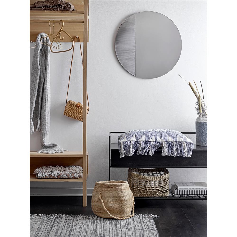 Bloomingville Aufhänger, in Naturfarben, aus Rattan, 42x26 cm, Kleiderbügel
